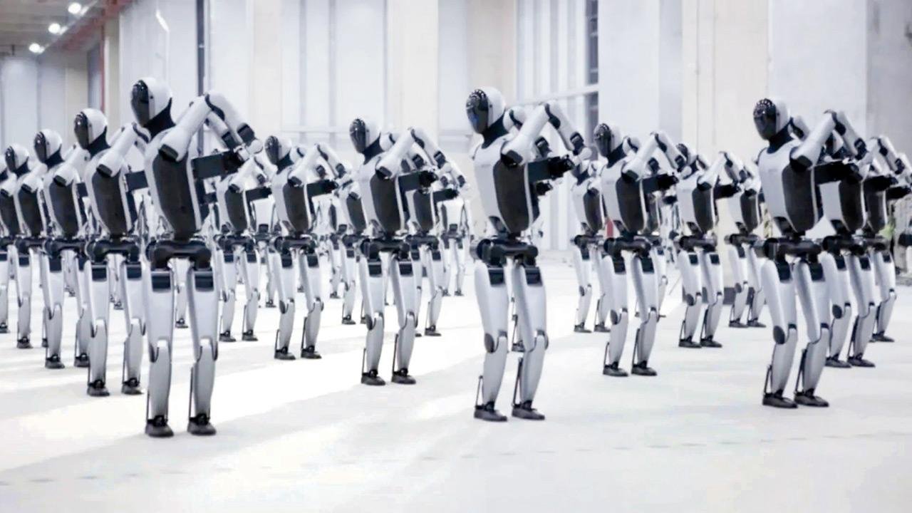 A empresa chinesa UBTECH abriu uma fábrica inteligente para a produção em massa de robôs humanóides