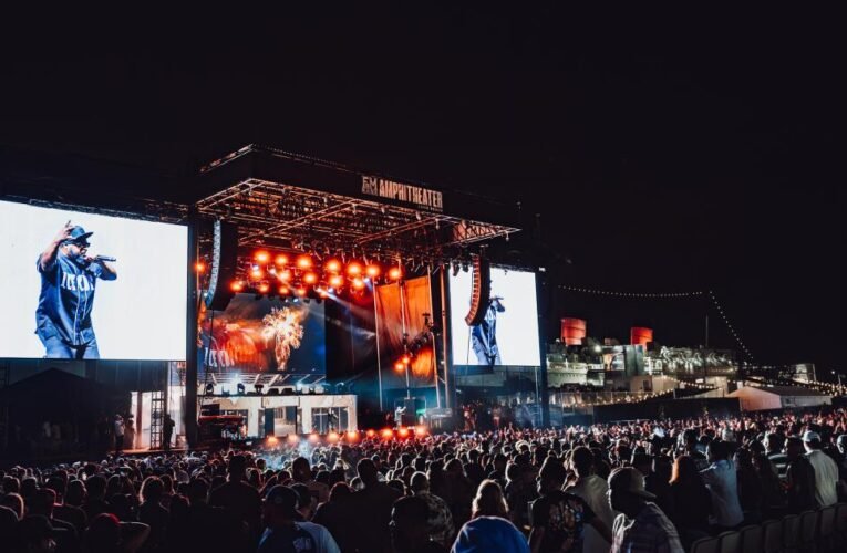 Como é ver um show no F&M Bank Amphitheatre em Long Beach