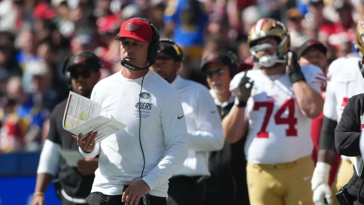 Kyle Shanahan faz os Rams de Sean McVay olharem para os Niners novamente