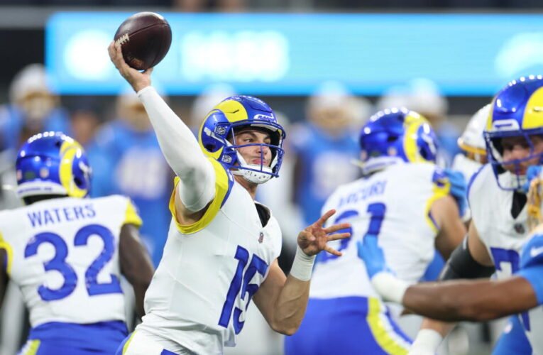 Sean McVay, dos Rams, ainda está considerando o reforço de Matthew Stafford