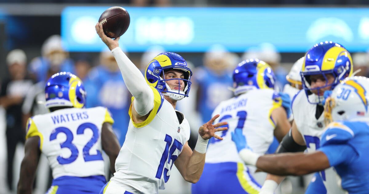 Sean McVay, dos Rams, ainda está considerando o reforço de Matthew Stafford