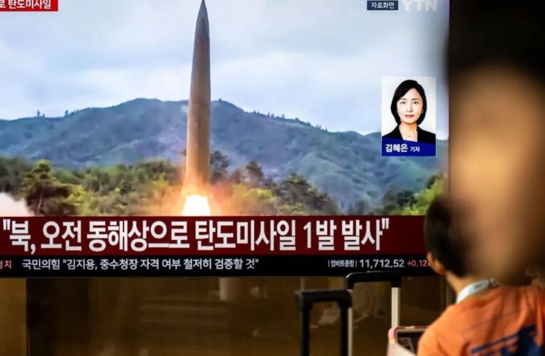 A Coreia do Norte lançou pelo menos um míssil balístico: os militares de Seul