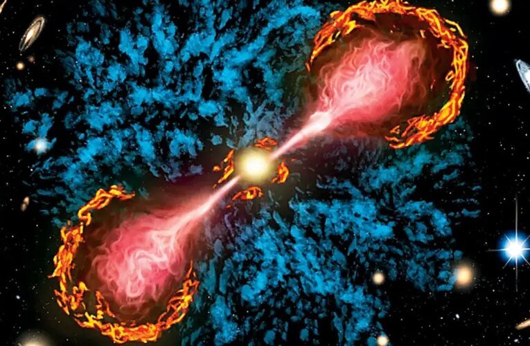 Buracos negros supermassivos emitem poderosos jatos de plasma, ‘matando’ galáxias hospedeiras