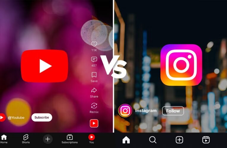 Explicando as diferenças entre os recursos do Instagram e do YouTube