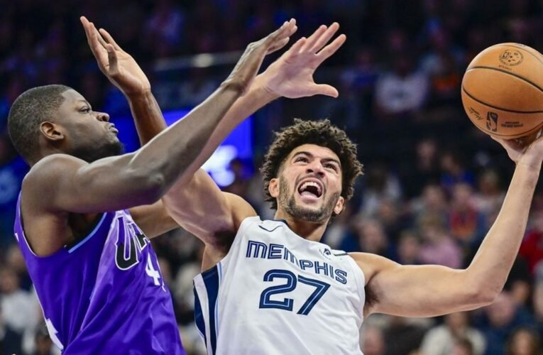 Os lances livres tardios de Ty Jerome seguram os Grizzlies na frente do Jazz