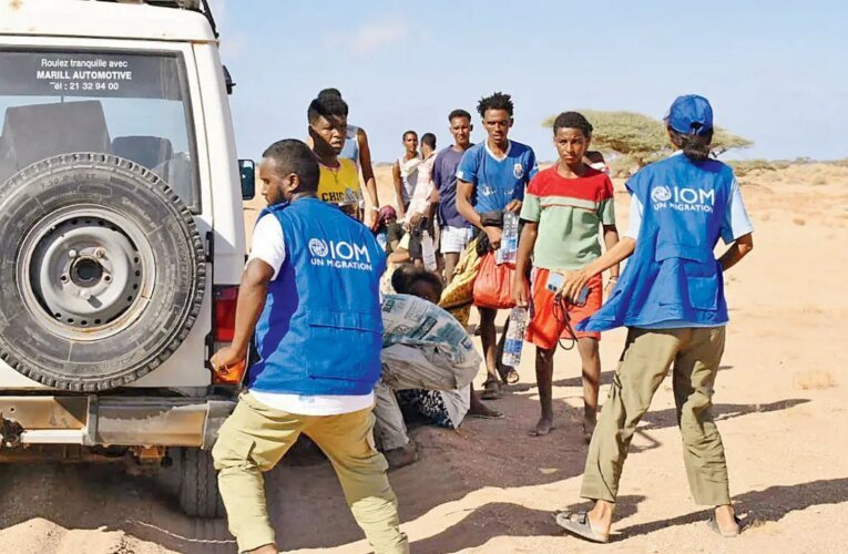 Pelo menos 139 pessoas morreram quando um barco de migrantes virou no Djibuti