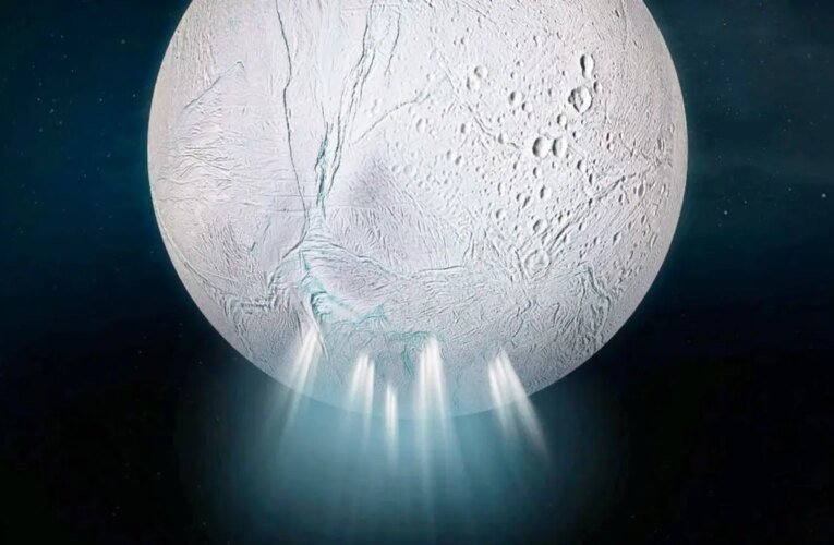 Segundo os resultados do estudo, as plumas de Encélado ajudarão a espaçonave a detectar possíveis sinais de vida