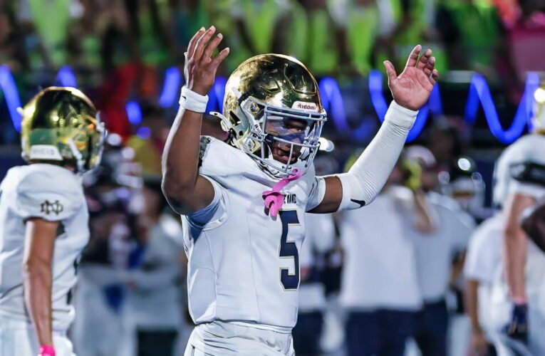 Tahj Skinner leva Notre Dame à vitória sobre Chaminade